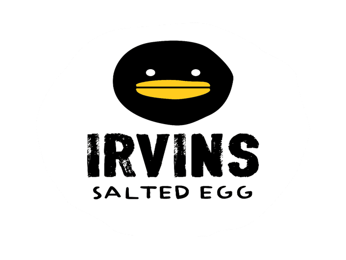 Irvins Salted Egg logo
